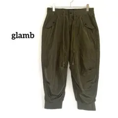 glamb グラム サルエルカーゴパンツ リブパンツ 0 カーキ GB0219のサムネイル