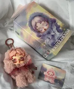 スカルパンダ　正規店　ぬいぐるみペンダント　印象派　Windflower