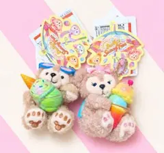 ディズニー ダッフィー シェリーメイ ぬいぐるみストラップ Sunny Fun