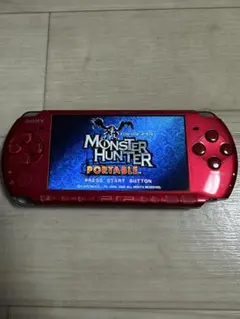 SONY PSP 3000 レッド通電起動確認済み