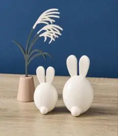 3coins うさぎ&すすきのセット
