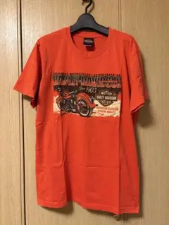 a*p様 Harley-Davidson オレンジ Tシャツ
