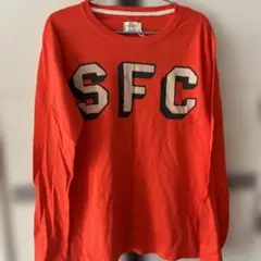 チャオパニック　オレンジ長袖Tシャツ Lサイズ
