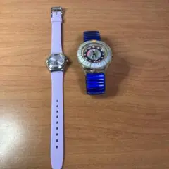 美品　Swatch スウォッチ 2個 男女　稼働品◎