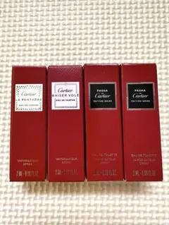 Cartier 香水 サンプル 4本セット各2mlのサムネイル