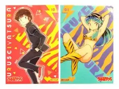 ✅️クリアカード♦️2点セット【諸星あたる&ラム】⭐うる星やつらカード