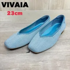 25□新品♪VIVAIA ビバイア スクエアトウフラットシューズ(38) - メルカリ