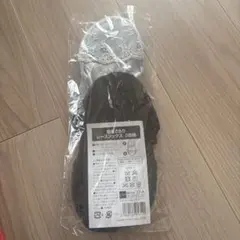 パンプス　フットカバー　レース　黒　グレー　2足　レース　脱げない　滑り止め付き