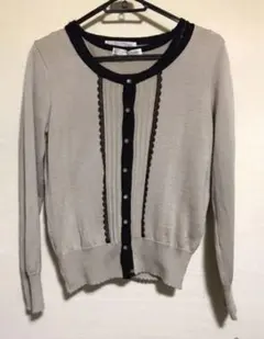 ジネス＊カーディガンと半袖ニットのアンサンブル