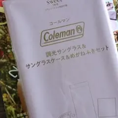 新品未開封　sweet 7月号 付録　サングラス コールマン　調光のサムネイル