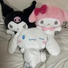 新品　マイメロ、クロミ、シナモロール　超BIGぬいぐるみ