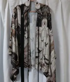 manusmachina　ゴシックデザイン ロングカーディガン