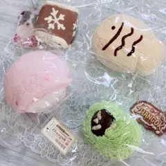 文清 団子抹茶あずきと桜吹雪スクイーズ2種セット - メルカリ