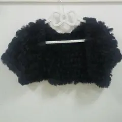 【CECILMcBee】結婚式参列に♡黒色ファーボレロ