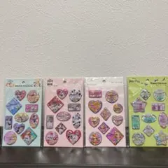 ディズニー　ウォーターシール　4枚セット