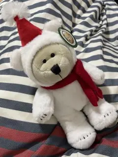 スターバックス　ホリデー2021ベアリスタボーイ　スタバ　クリスマスぬいぐるみ