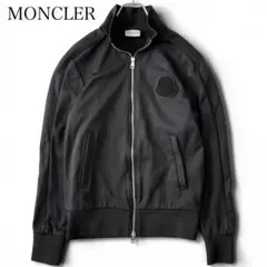 MONCLER トラックジャケット ワッペンロゴ ジップアップ ブラックのサムネイル