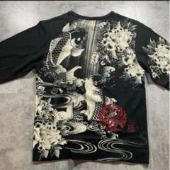 絡繰魂 カラクリダマシイ 登り鯉 豪華 刺繍 プリント 和柄のサムネイル