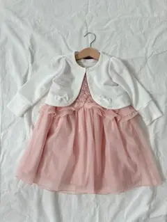 【1回着用】100cm ボレロset 子供用ドレス