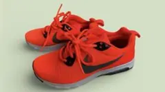 NIKEナイキ ランニングシューズ オレンジ　23cm キッズレディース