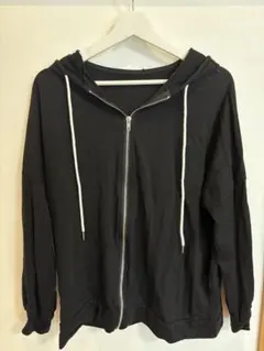 黒パーカー パーカー