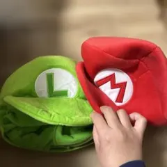 USJ マリオ ルイージ 帽子 2点セット