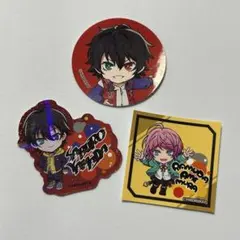 ヒプノシスマイク　コレクトステッカーA 山田一郎　山田三郎　飴村乱数　ヒプマイ