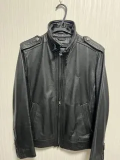 BURBERRY BLACK LABEL レザーライダースジャケットのサムネイル