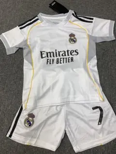 120cmレアル・マドリード新モデル　ロナウド　子供サッカーシャツセット