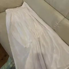 alicia PAGEBOY ホワイト フレアスカート ゴムウエスト