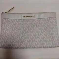 MICHAEL KORS MKロゴポーチ ホワイトのサムネイル
