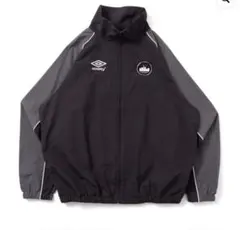 umbro x 9090 ninety ナイロンジャケットXL チャコールグレー