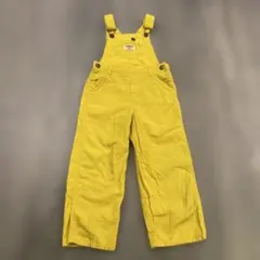 OshKosh B'gosh イエローオーバーオール　100