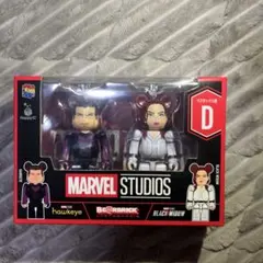 ベアブリック　ホークアイとブラックウィドウの2体セット