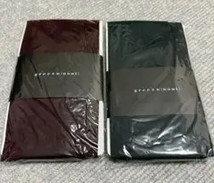 【新品未使用】グリーンノート カラータイツセット 大きいサイズ