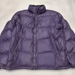 即日発送　FIRST DOWN ダウンジャケット　パープル　LL 大きいサイズ