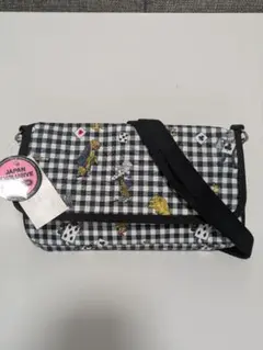 【レスポートサック】 チェック柄ショルダーバッグ