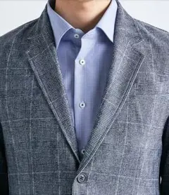 上下セット　プリントメッシュ ストレッチ TOKYO RUN（サックス）春夏仕様