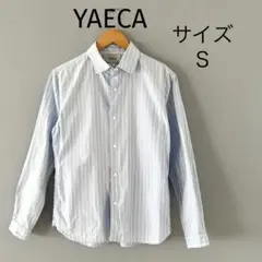 YAECA ヤエカ　コンフォートシャツ　S　ストライプ