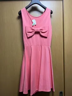 kate spade ピンク ノースリーブ ワンピース