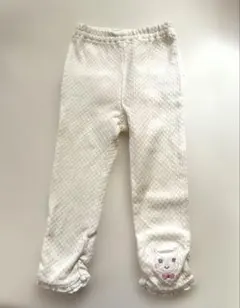 レギンス　綿100 白　90㎝