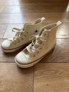 CONVERSE ALL STAR ベージュハイカットスニーカー　19センチ