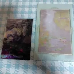 クロード・モネ 睡蓮 クリアファイル ハガキのサムネイル