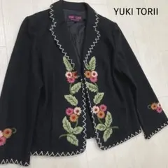 YUKI TORII ユキトリイ ウール 刺繍 ジャケット /9 日本製