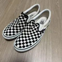 Vans チェッカーパターン スリッポン