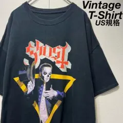 【US規格】希少 GHOST popestar プリント Tシャツ 黒 XL