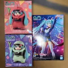 ガンダム45周年 × 初音ミク フィギュア 4体セット - メルカリ