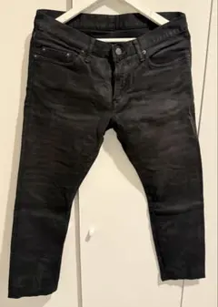 HYSTERIC GLAMOUR ブラックカモ スキニーデニム 32