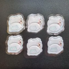 ちいかわベビー　おしりもっちりシール　古本屋6枚セット