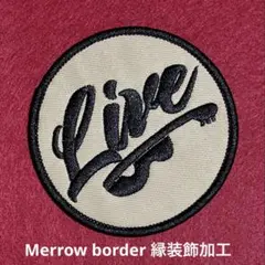 B112 Jazz Club ライブセッション　ギター　刺繍ワッペン　アイロン